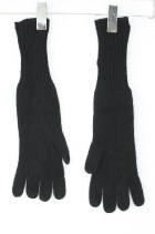 Longer length gloves that come midway to the elbow.